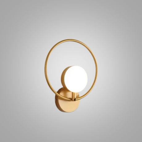 ModernLustre - LED Vägglampa Glassfär | Stämningsfull Belysning för Alla Rum Carvallo