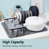 Royallure Nordic Color Disk Torkmatta – Isolerad, Mögelbeständig, Halkfri Bänkskydd Carvallo