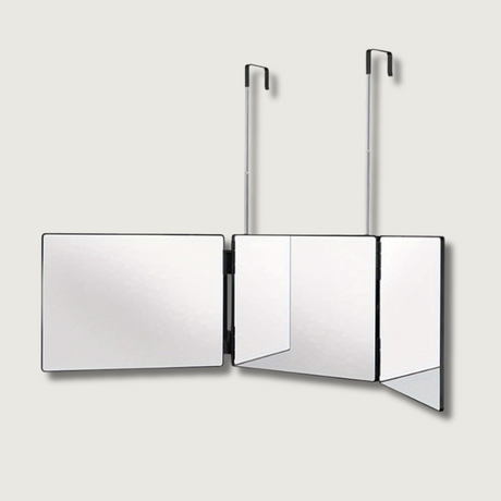 Lyxig 360° vikbar spegel - Perfekt vinkelmöbel för smink och hår MILA Sverige