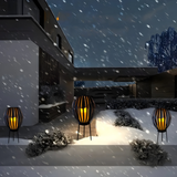 TwilightVault Ljus – Solenergidriven utomhus golvlampa Carvallo