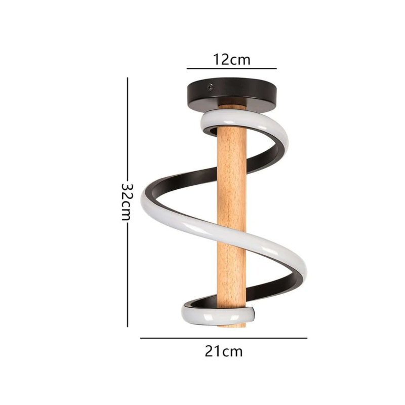 RusticLuxe - Stylish tree pendant lamp with warm glow for cozy indoor and outdoor environments Carvallo