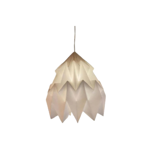 OrigamiGlow – Origami-inspired pendant with layer-on-layer artistic design Carvallo