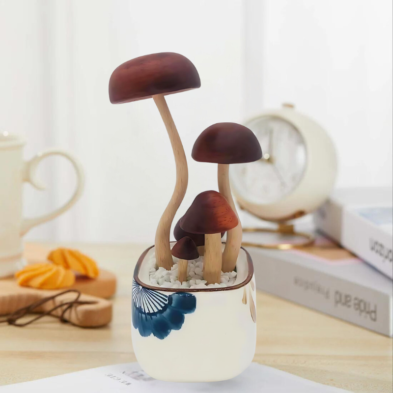 MushMingle – Tomtfulla svamparrangemangdekorer för inomhusutrymmen Carvallo