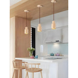 LuxeTrail Light - Skandinavisk Trä Pendellampa Carvallo