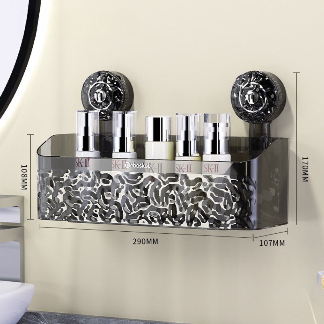 Sugkopp Badrum Hylla Carvallo