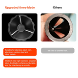 Avgradningsverktyg för bult och skruv – Kraftigt avfasningsverktyg i hårdmetall för släta ytor och enkel reparation MILA Sverige