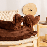 Jättetaxkudde – Ultramjuk plyschkudde för kramar och heminredning MILA Sverige