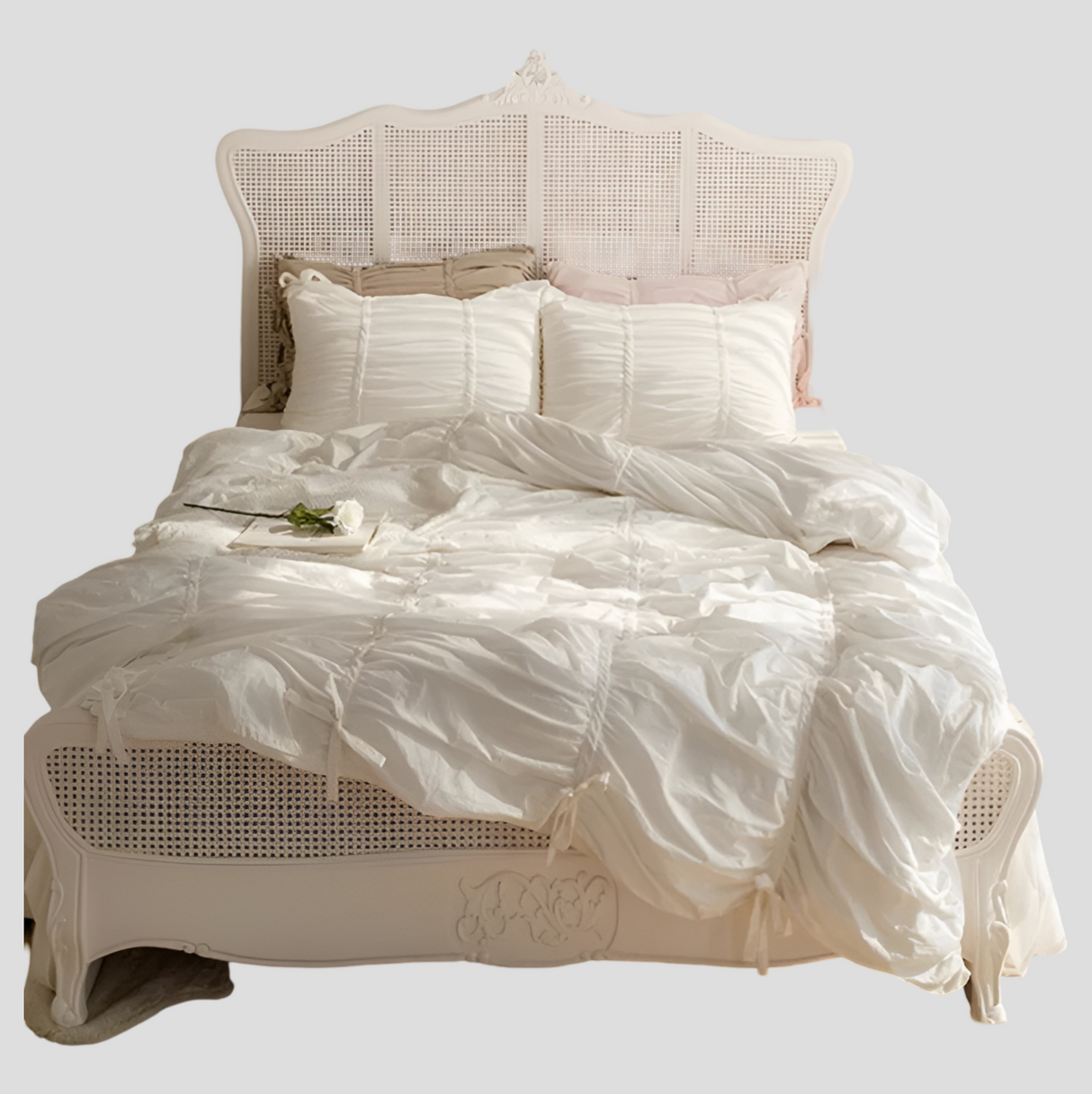 EtherealLuxe Sängkläder - Royal Beige Sängset Carvallo