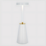 Carvallo Trådlös LED Bordslampa | Touch-Dimning & USB-Drift | Modernt Design | Svart eller Vit Carvallo