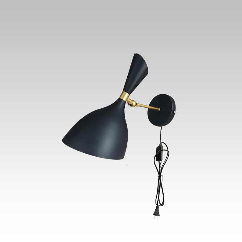 LoftLjus - LED Sänglamp Industrilägenhet Vägglampa Carvallo