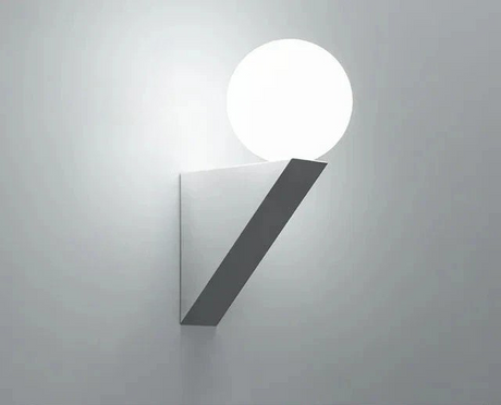 LuminoTone - Modern Duo-Tone Vägglampa med Mjölkglas Carvallo