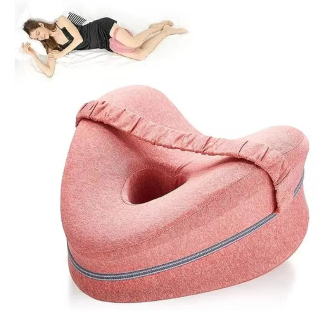 Orthopediskt knäkudde för sidoliggan – Ergonomisk benkudde med minnesskum för bättre sömn Carvallo