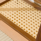 Kryddhylla i bambuimitat – 2-vånings kökshylla | Ideal för bänkskiva & kaffehörna Carvallo