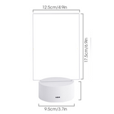 Carvallo – Kreativ LED-lampa med skiftande färger och meddelandeboard Carvallo