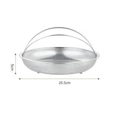 Rostfritt stål ångkorg – Fällbart silar & avrunnen skål för köket Carvallo