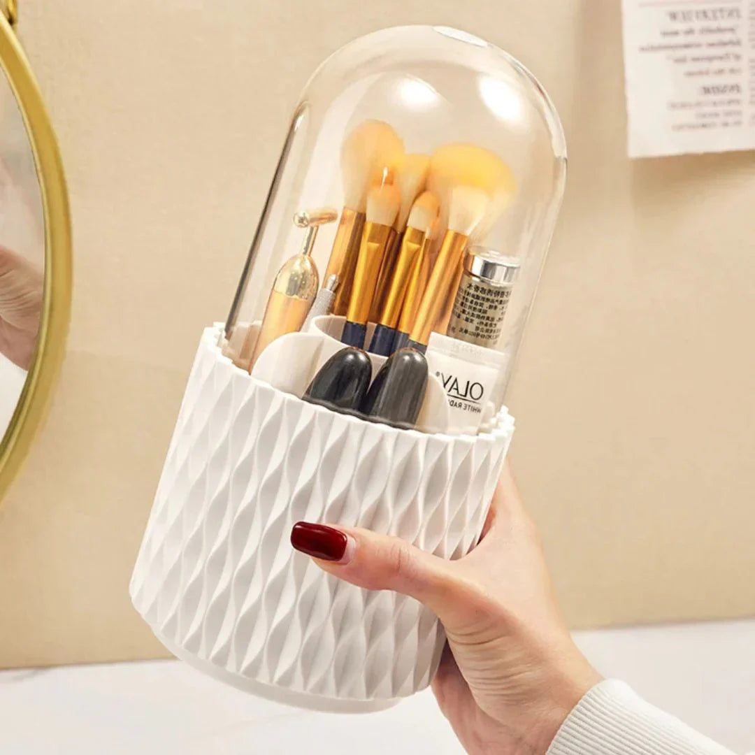 Lyx Make-up Penselhållare med skyddshuva Carvallo