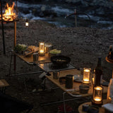 RetroGlow - Trådlös LED Skrivbordslampa med Vintage Charm Carvallo