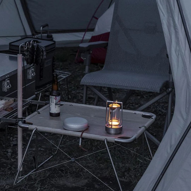 RetroGlow - Trådlös LED Skrivbordslampa med Vintage Charm Carvallo