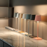 LED Bordslampa Uppladdningsbar Touch Dimmbar Ljus Carvallo