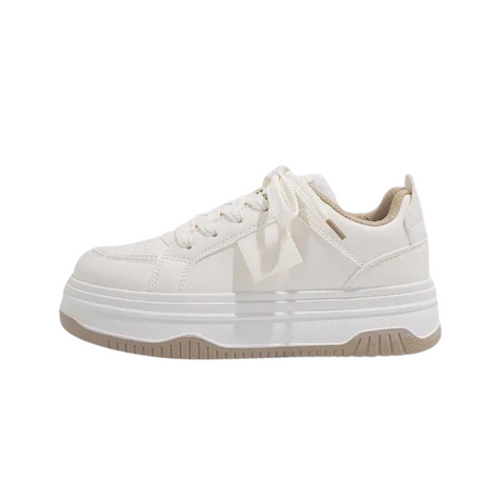 Vita chunky sneakers för kvinnor-Hemnix-Hemnix