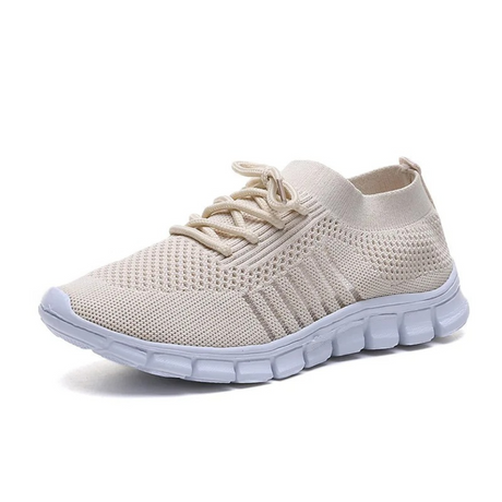 Sneakers med mjuk sula för kvinnor-Hemnix-Beige-35-Hemnix