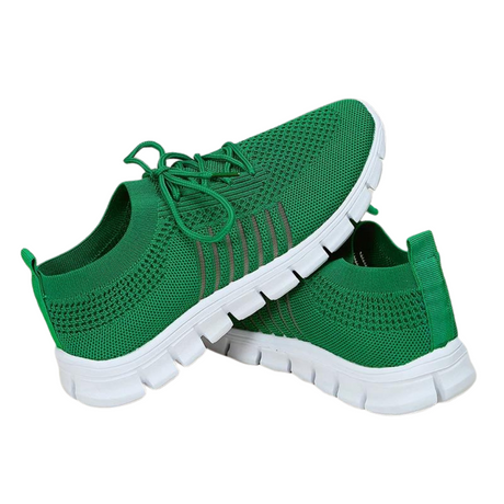 Sneakers med mjuk sula för kvinnor-Hemnix-Grön-35-Hemnix