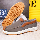 Casual loafers i plusstorlek för män