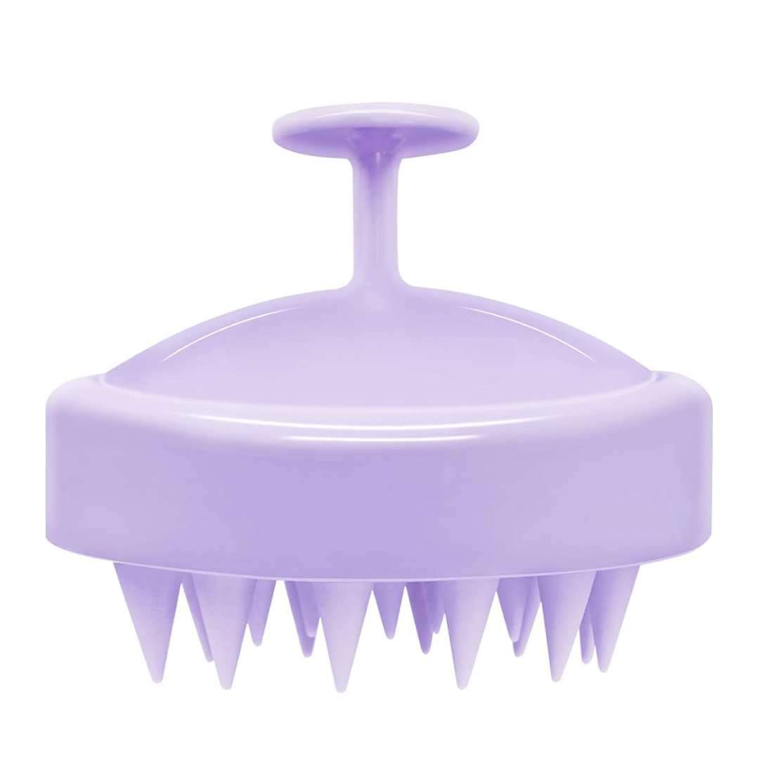 Carvallo Huvudmassageborste Silikon | Främjar Hårväxt & Cirkulation | Anti-Schuppen & Mild Exfolierande Carvallo