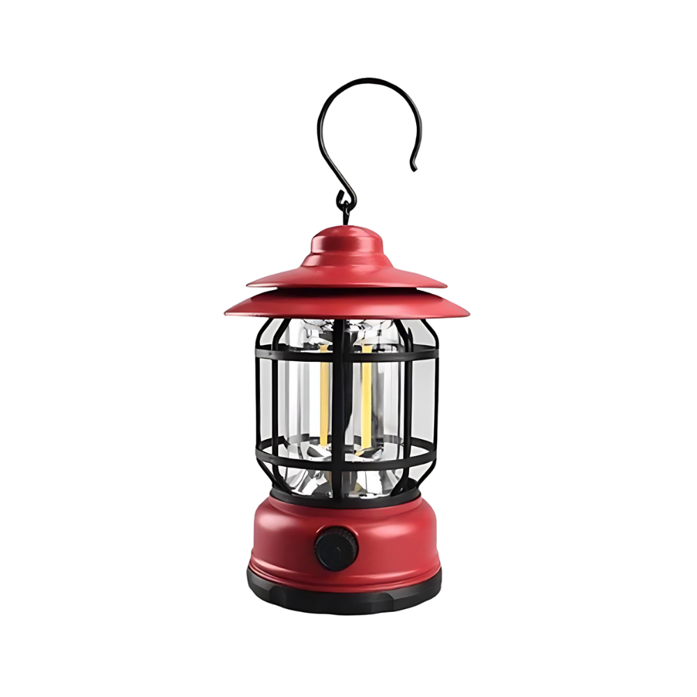 RetroFlame - Vintage LED lykta för utomhusäventyr Carvallo