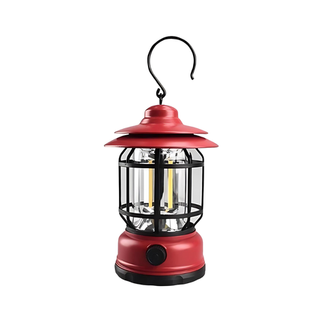 RetroFlame - Vintage LED lykta för utomhusäventyr Carvallo