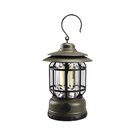 RetroFlame - Vintage LED lykta för utomhusäventyr Carvallo