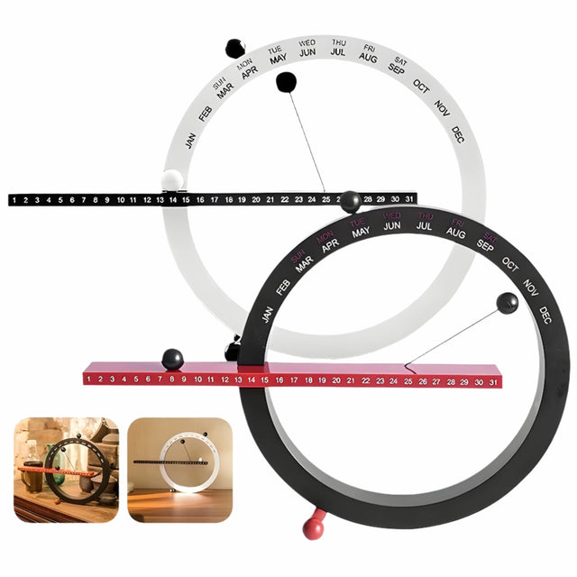 Magnetisk kugur – Kreativ och dekorativ bordsklocka med mjuk design Carvallo