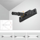 LED-vägglampa i linjärt design – Slank design i stål | För vardagsrum och sovrum Carvallo