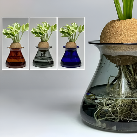 GlacierBloom Vas - Skandinavisk Glas Bordsvas Carvallo