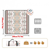 Fällbar Picknickfilt – Vattentät & Sandfri | Perfekt för utomhusäventyr Carvallo