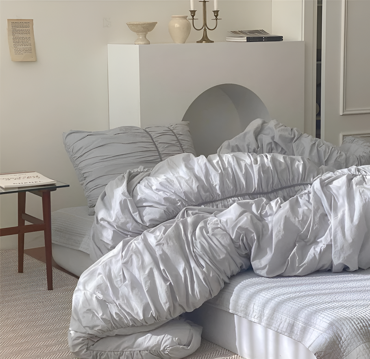 EtherealLuxe Sängkläder - Royal Beige Sängset Carvallo