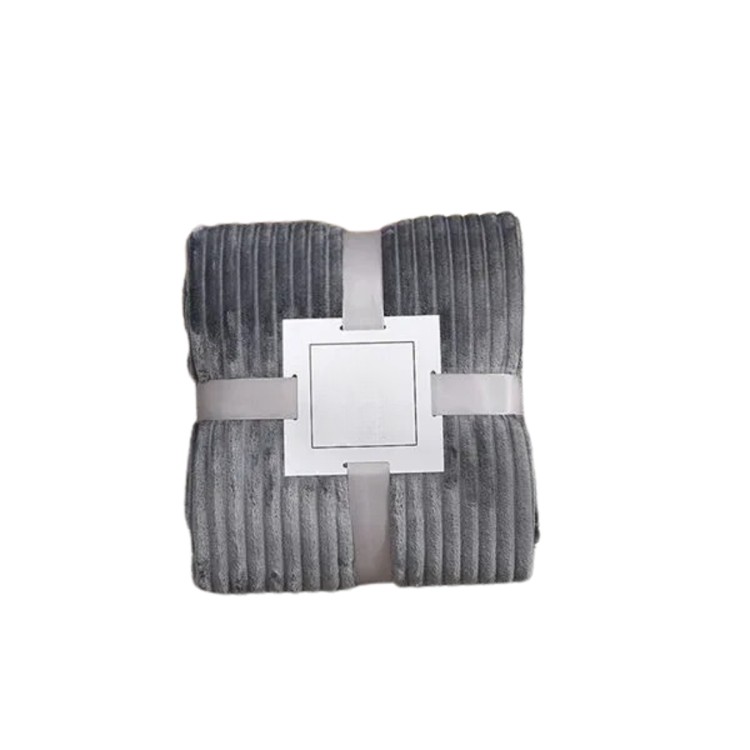 Randig Flanellfilt Hemnix