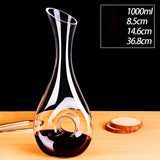 Kristall vinluftare i snäckform – Blyfri för vin eller konjak | Dekorativ för hemmet & bar Carvallo