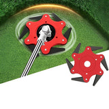 Grästrimmerhuvud med 6 blad – Robust stål för effektiv klippning Carvallo