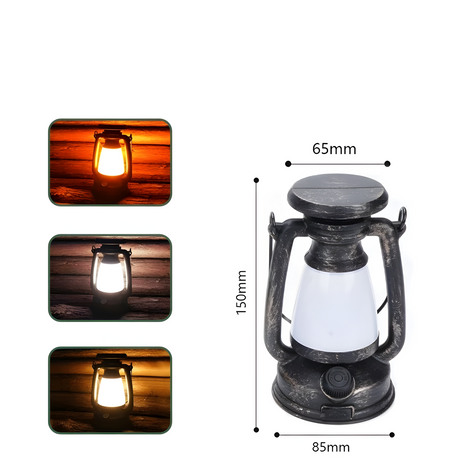 TrailBlazer Light - 3 Läge belysning USB uppladdningsbar campinglampa Carvallo