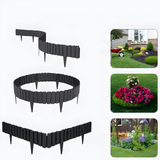 TerraEdge - Gräskanter Plast med Pålar Carvallo