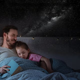 Projektorljus med 13 effekter – stjärnhimmel & galax | Stämningsfull nattlampa för sovrummet Carvallo