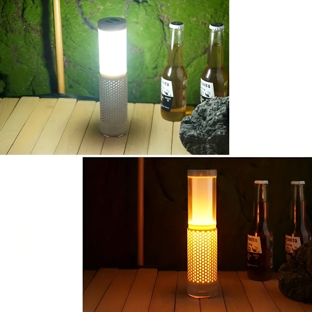 Carvallo LED Campinglampa | Höj och sänkbar & USB-laddningsbar | 3000–6000K färgtemperatur | Upp till 30 timmars ljusvaraktighet Carvallo