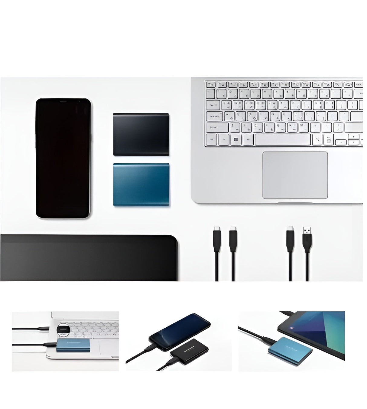 Extern SSD 2TB – Supersnabb lagring för PC & Laptop | Kompakt och Kraftfull Carvallo