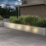 Rund LED Stegljus – Vattentåligt & Installationsbart | För Inomhus- och Utomhusbruk Carvallo