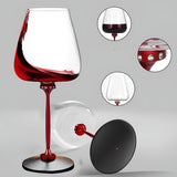 Roterande kristallglas – Stilig dricksglas för vin, whiskey & cocktails | Perfekt för fester & hemmabar Carvallo