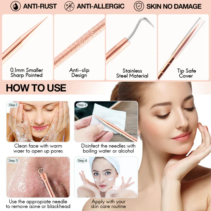 Pormask- och finnarborttagningsset Carvallo