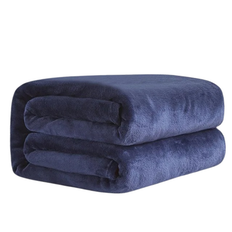 Korall Fleece Flanell Filt Hemnix