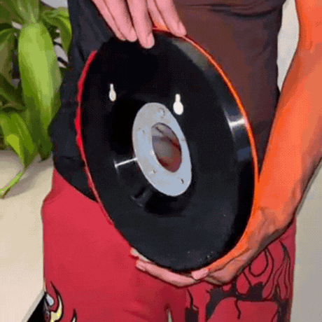 Royallure Automatisk Disc Rengörare för CD-skivor, DVD-skivor och Blu-rays – Enkel, Användarvänlig Underhållsenhet Carvallo