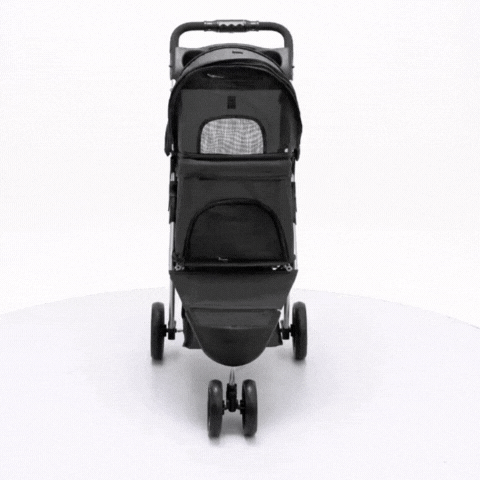 Royallure Fällbar Hundvagn – För Små och Stora Hundar, Lätt Resa & Fällning Carvallo